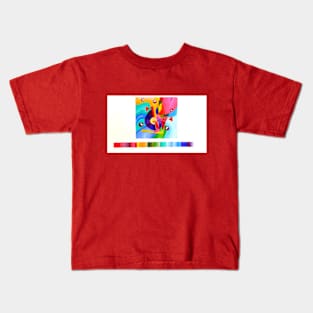 My inner world in abstraction Kids T-Shirt